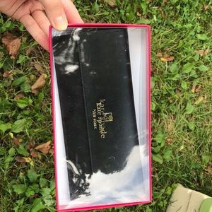 Kate spade black leather wallet